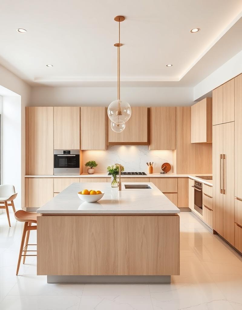 Moderne witte keuken met composiet werkblad geplaatst door KEI Bouw